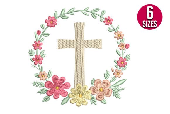 Cross with Floral Wreath: A Designer’s Review