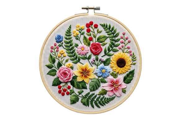 Oval Embroidery Hoop with Vibrant Floral Review
