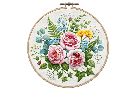 Oval Embroidery Hoop with Vintage Floral Review