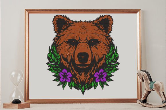 Review: Floral Bear Head for Boutique Sweatshirts
