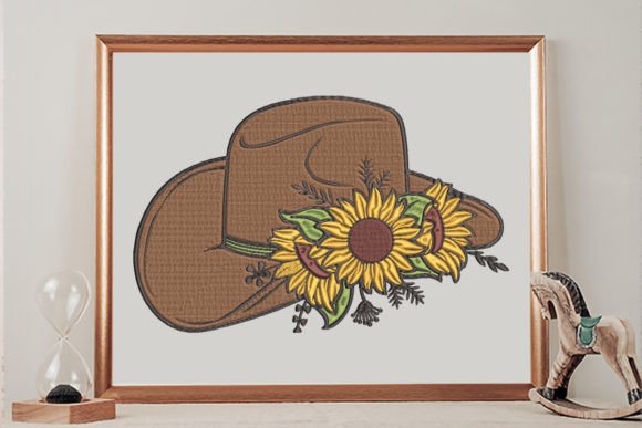 Review: Floral Cowboy Hat with Sunflowers Design