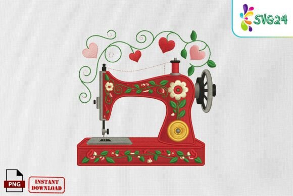 Review: Floral Sewing Machine Embroidery PNG for Holiday Sales