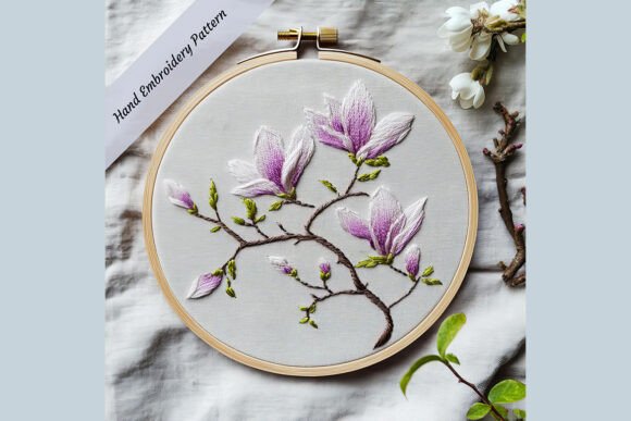 Review: Magnolia Hand Embroidery Pattern 02