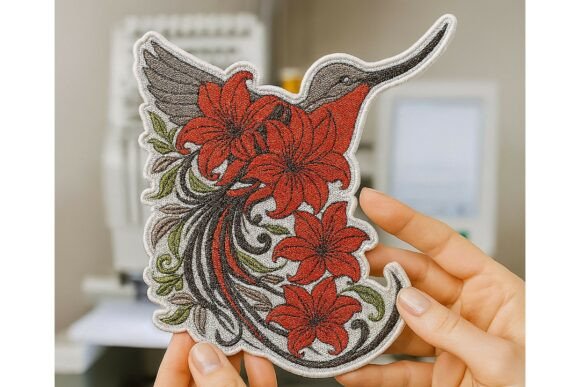 Review: Red Floral Hummingbird for Patch
