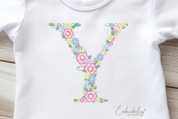 Reviewing Floral Letter Y for Etsy Shops