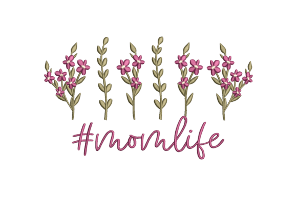 Reviewing Floral Momlife Embroidery Design for Real Projects