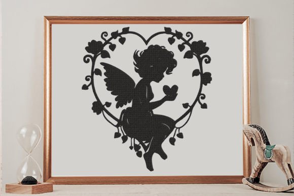 Reviewing the Angel Fairy in a Floral Heart Design
