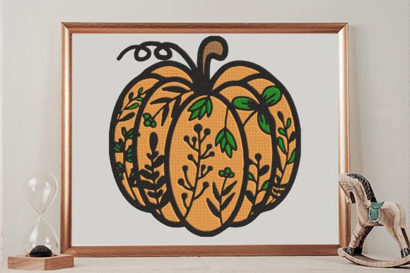 Reviewing the Decorative Floral Pumpkin Design