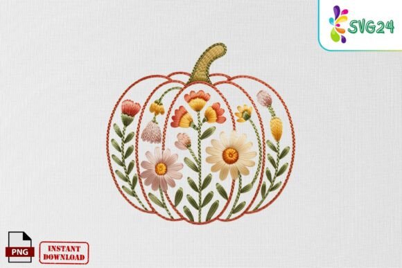Reviewing the Floral Autumn Pumpkin Patch Design