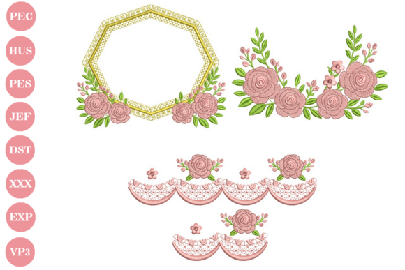 Reviewing the Floral Embroidery Design Set for Craft Fairs