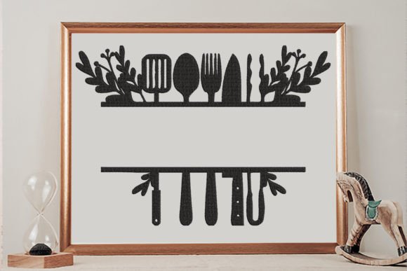 Reviewing the Floral Kitchen Split Text Frame