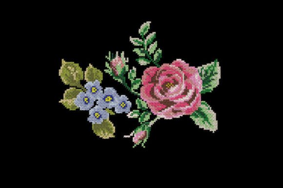 Vintage Floral Bouquet Cross-Stitch Review